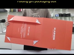 Luxe kartonnen rigide opvouwbare doos vouwbare magnetische papieren doos voor cadeauverpakkingen