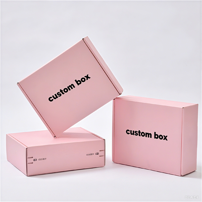 CMYK / PANTONE Gedrukte Golfkartonnen Doos Voor Skincare Mailer Cadeau Op Maat Luxe Design