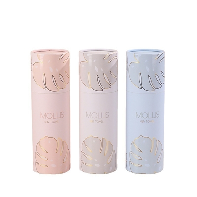 Premium op maat gemaakte buisdozen voor parfum, huidverzorging, recyclebare kartonnen ronde papieren buisverpakking met logo-opdruk