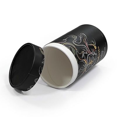 Ronde Kraft karton papierbuis Verpakkingsdoos Cylinder Verzendbuis Op maat