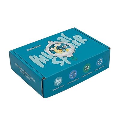 Opvouwbare golfkartonnen doos