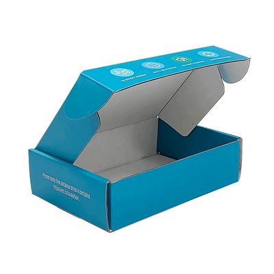 Op maat gemaakte opvouwbare papieren doos Kraft gegolfde papierplaat Mailer verpakkingsdoos
