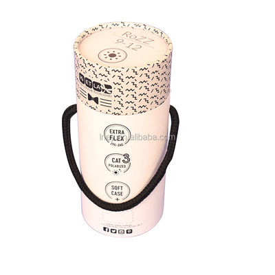 Matt Laminatie Ronde buis Verpakkingsdoos Kraftpapier Cylinder Doos Voor Noten Koffie Thee