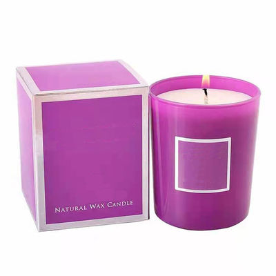 UV-coating papier Tuck Top Dozen vouwbare vierkant geurende kaars opslagdoos
