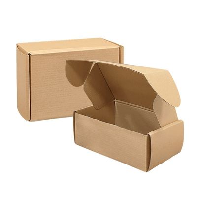 Gepersonaliseerde Kraftpapier Mailer Box Verpakking Recycleerbare golfkarton Mailer Boxes
