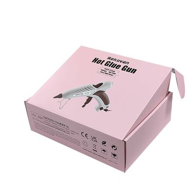 Roze herbruikbare platte verpakkingsdozen voor elektrische reinigingsgereedschapskits