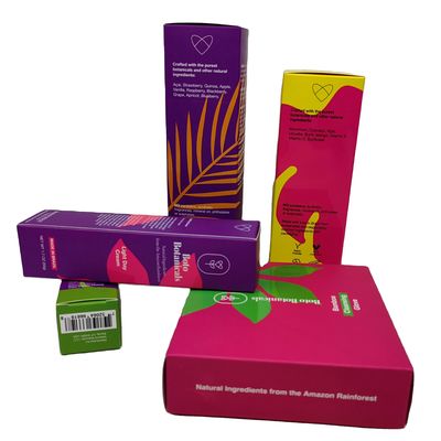 Coated Paper Cosmetic Box voor duurzame en milieuvriendelijke verpakkingen