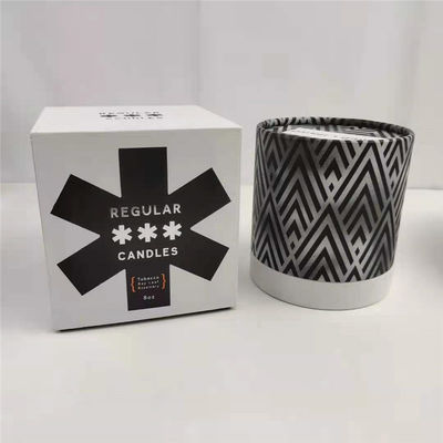 Op maat gemaakte kaarspot met deksel en cadeaubon Verpakkingsdozen in CMYK/PANTONE-afdrukken