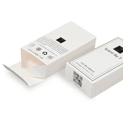 Gecoate verpakkingsdozen van papier voor cosmetische dozen met automatische onderkant, vouwdoos 350 g 500 g