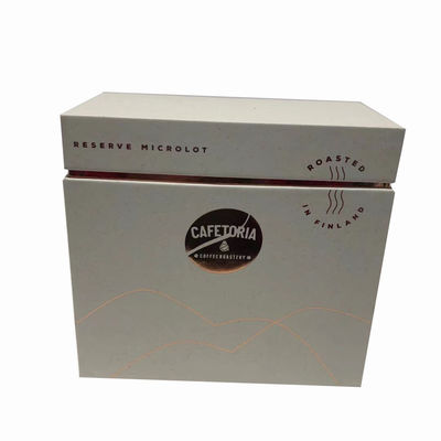 Op maat gemaakte papieren cadeauverpakkingsdozen Kartonnen koffie- en theeverpakkingsdozen