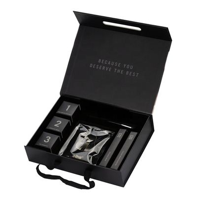 Custom Logo Luxe Magnetische Gift Hamper Box voor grote cadeautjes Duurzaam en elegant