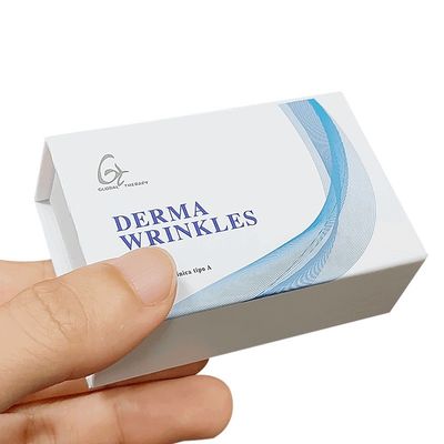 Custom Logo Kleine papieren fles Dropper Wrinkle Cream Serum Verpakking Magnetische cadeaubon met magnetische sluiting