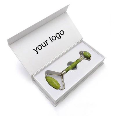 Boek Flap Box Custom Logo Printed Magnetic Rigid Box voor Guasha Jade Gua Sha Roller Tool