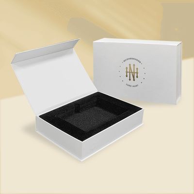 Sponge Liner 8x10 Foto Magnetische Stijve Doos Op maat gemaakte verpakking voor luxe albums