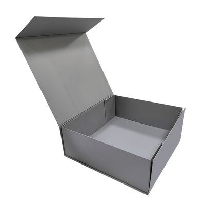 Op maat vouwbare magnetische rigide opvouwbare doos met embossed printing handeling