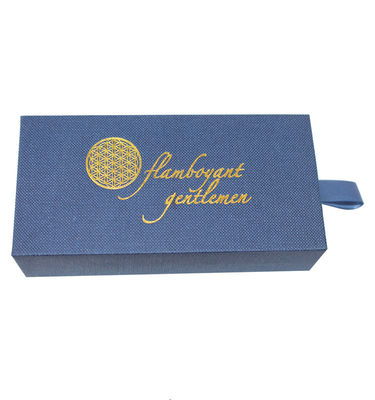Rigid drawer verpakkingsdoos met schuiminvoeging Luxe juwelen verpakkingsdoos