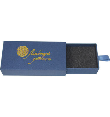 Rigid drawer verpakkingsdoos met schuiminvoeging Luxe juwelen verpakkingsdoos