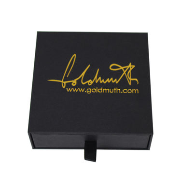 Rigid drawer verpakkingsdoos met schuiminvoeging Luxe juwelen verpakkingsdoos