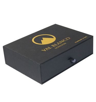Rigid drawer verpakkingsdoos met schuiminvoeging Luxe juwelen verpakkingsdoos