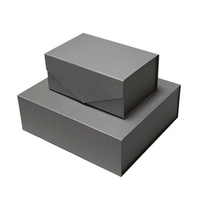 Aanbevolen bestelling Aanbevolen kleur Grootte Grijze vouw kartonnen papieren doos met magnetisch deksel