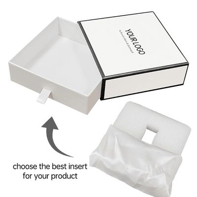 Industriële cosmetische cadeaubon Parfumfles Glasverpakking met satinefoam EVA-invoegsel