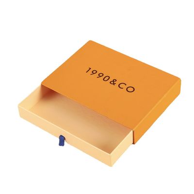Gelaagd papier Luxe-slide-laden Doos Juwelen Verpakkingsdoos met klantlogo FSC gecertificeerd