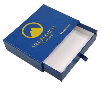 Gelaagd papier Luxe-slide-laden Doos Juwelen Verpakkingsdoos met klantlogo FSC gecertificeerd