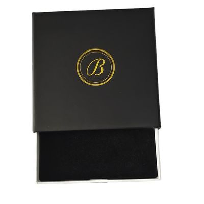 Luxe Custom Logo Juwelen Geschenkdoos voor Verpakkingsartikelen Geaffineerd karton Papier Type