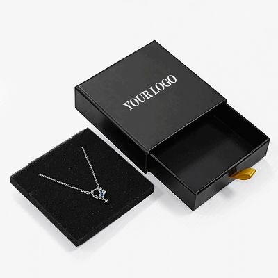 Luxe Custom Logo Juwelen Geschenkdoos voor Verpakkingsartikelen Geaffineerd karton Papier Type
