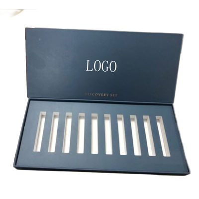 Cosmetische rigide kartonnen vertoondoos Magnetische essentiële olie cadeaubon Verpakking