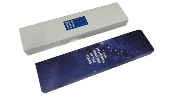 Gepersonaliseerd ontwerp Papier Karton Magnetische boekendoos voor horloges Verpakkingsinvoegsel