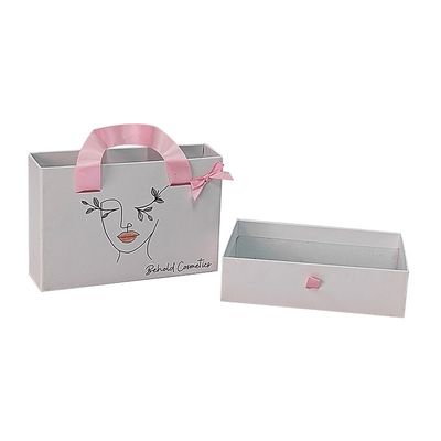 Andere Doos Type Logo Printing Luxe Wallet Kartonnen glijdozen met lintgreep