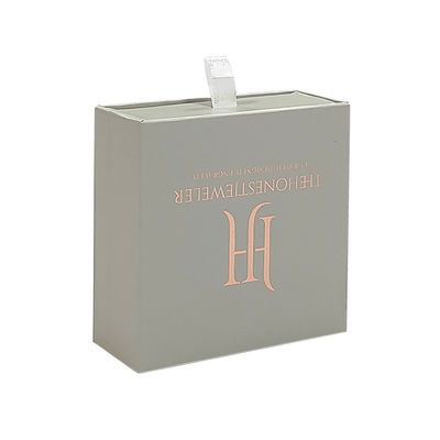 CMYK Kleine schuifkast Verpakking Schuifkast Hard Rustiek Papier Juwelen Geschenkdoos