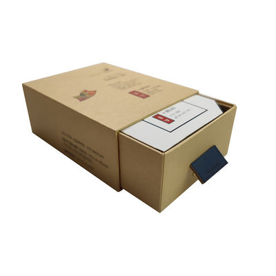 Kraft wit op maat gemaakt cadeau sieraden verpakkingsdoos papier voor horloges en oorbellen