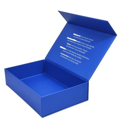 Custom Screen Printing Logo Gewone witte Magnetische vouw cadeaubon Voor uw vereisten