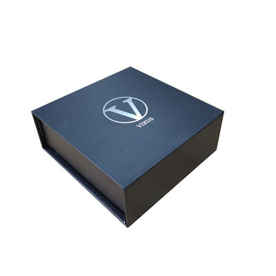 Andere Custom Design Matte Zwart Stijf Papier Karton Geschenkverpakking Magnetische doos met schuiminvoegsel