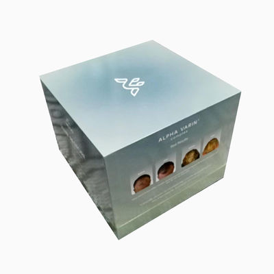 Matt Laminatie Custom Gift Box Verpakking voor huidverzorging Cosmetica High End Mode Luxe
