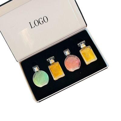 Herbruikbare maatwerk Kleine partij Boekvorm Parfum Glasfles Cosmetische cadeaupakketten