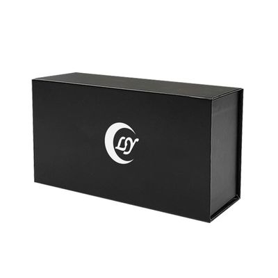 Goudfolieprinten Magnetische cadeaubon verpakking met schuim inbreng en envelop