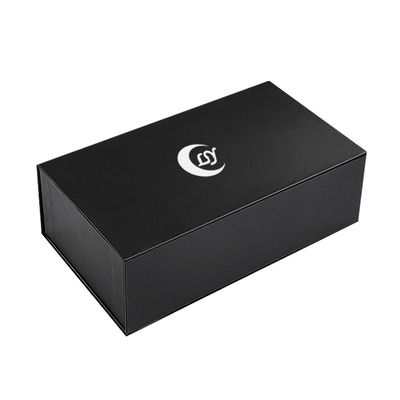 Goudfolieprinten Magnetische cadeaubon verpakking met schuim inbreng en envelop
