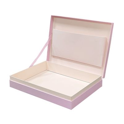 Kleurbedrukte papier op maat Juwelen Verpakkingsdoos Recycled Flip Top Kartondoos