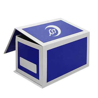 Recycle Printing Logo Custom Rigid Cardboard Magnet Box Magnetische Flip Top Paper Gift Boxes