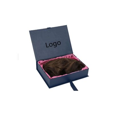 Specifieke eisen van de klant Luxe haarparuk Verpakking Zwarte doos Magnetische sluiting