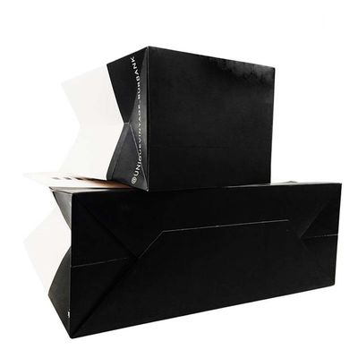 OEM Customized Designs Luxe Matte Gift Shopping Paper Bag Met Logo Voor Kleding Schoenen
