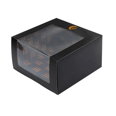 Custom Paper Hoed Verpakking Baseball Cap Venster Gift Box Met Duidelijke PVC Venster voor Baseball Cap