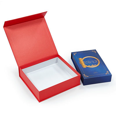 Gepersonaliseerde luxe cadeauverpakking aangepaste magnetische stijve papieren doos met magnetische flap