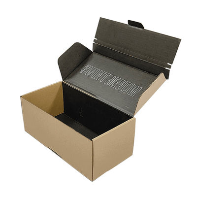 FSC-certificaat Easy Tear Strip Opening Seal Bruin Kraft gegolfd karton verzenddoos Zipper mailerdozen