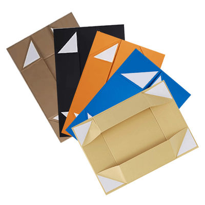 Op maat gemaakte opvouwbare vouwdoos Geschenkdoos Magnetische rigide platte doos Pakket
