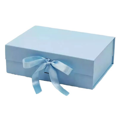 Gepersonaliseerd logo herbruikbaar vouwbaar papieren doos Magnetische doos voor sieraden Cosmetische verpakking cadeau