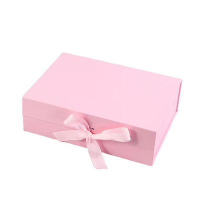 Gepersonaliseerd logo herbruikbaar vouwbaar papieren doos Magnetische doos voor sieraden Cosmetische verpakking cadeau